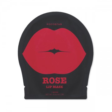 Kocostar Гидрогелевые патчи для губ ( Роза) Rose Lip Mask 1 шт.